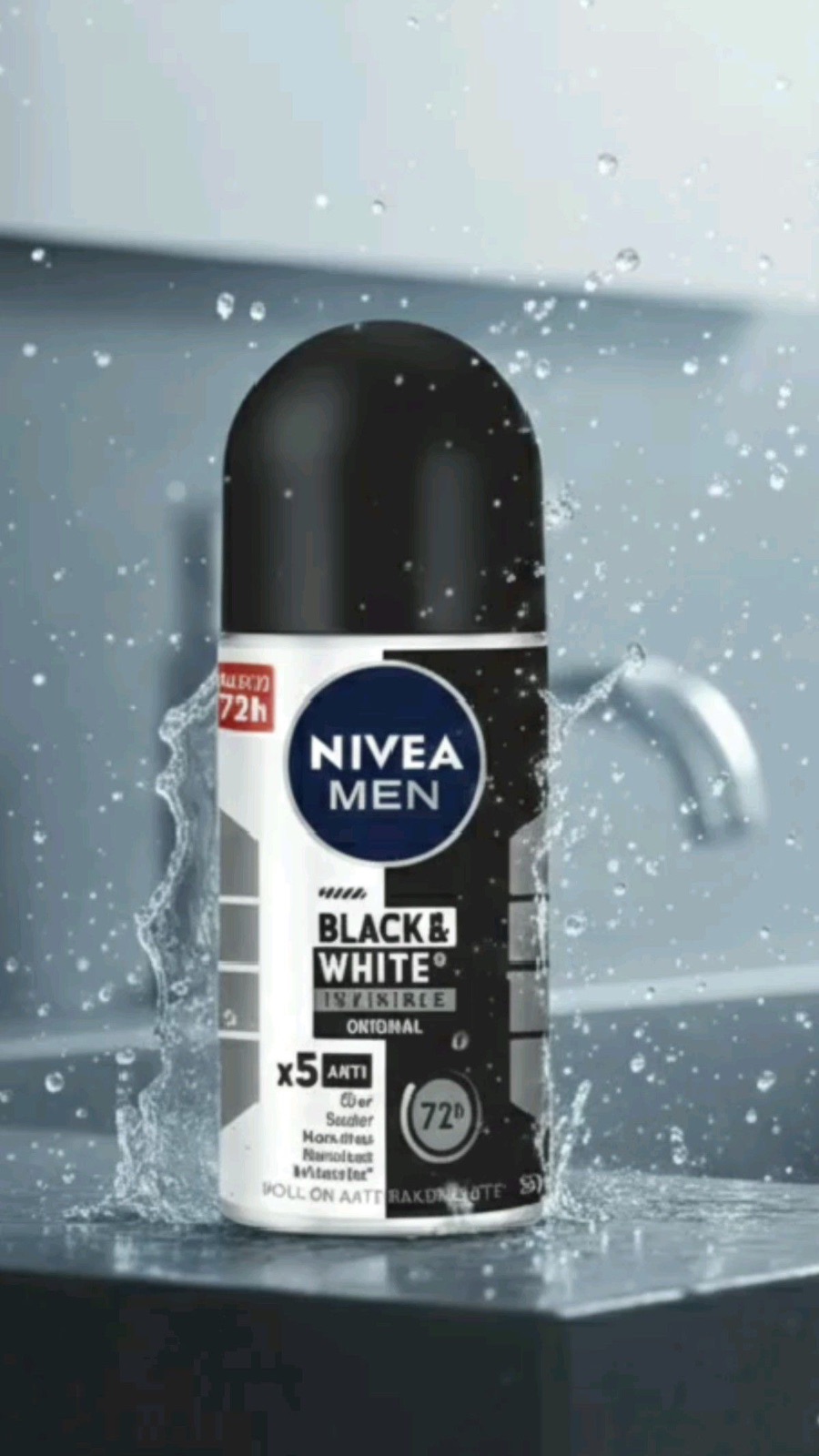 Nivea men black and White invisible